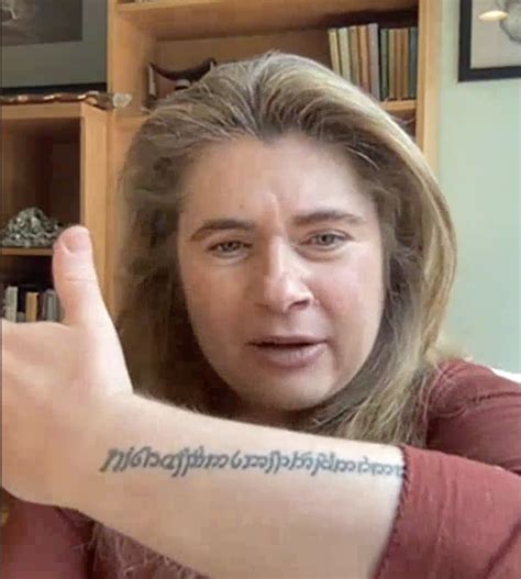 Michelle thaller tattoo - Michelle Thaller will celebrate 53rd birthday on a Monday 28th of November 2022. Treble clef writing on her thigh. She has a long calligraphy tattoo on her arm from one side to the other. Stile wie Tribal und Celtic …
